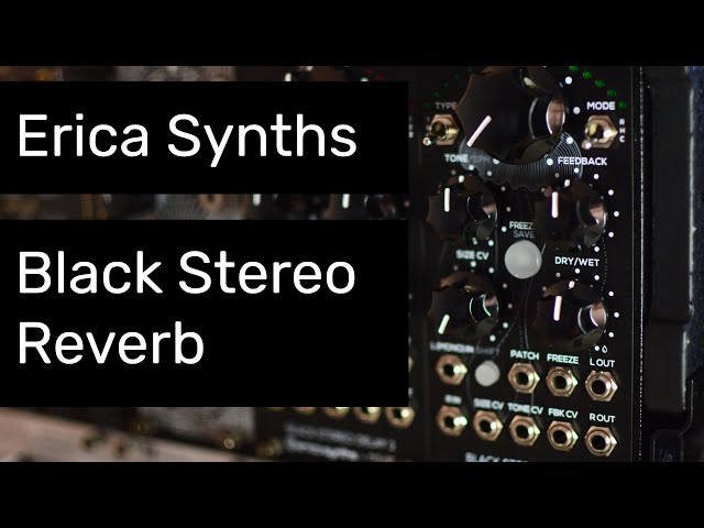 鍵盤楽器 erica synths Black Stereo Reverb erica synths BLACK STEREO REVERB - メルカリ