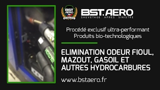Elimination Odeur Fioul Mazout Gasoil Et Autres Hydrocarbures Bst Aero