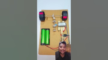 Reverse forward with DC motor#dcmotor #diyproject #diy #shorts #ytshorts