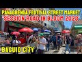 Walking at Baguio City&#39;s &quot;SESSION ROAD in BLOOM&quot; STREET MARKET - Panagbenga Festival 2023