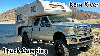 Truck Camping and Fly Fishing on the Kern river