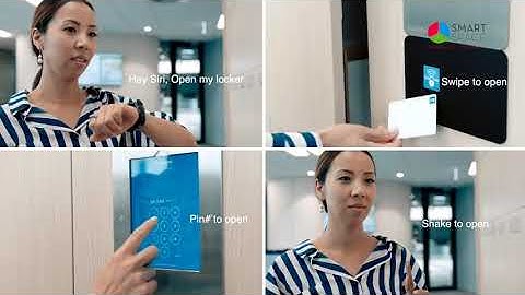 The smart locker solution for your office: SmartaLock | Smart Space