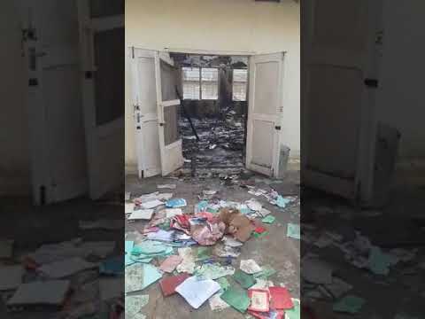 Kent Academy School Building Fire! 31/03/22 (Second video)