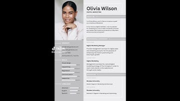 Digital Marketing CV Format MsWord Resume Template @resumebuddy1