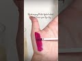 Lipstick for indian skintone,lakme lipstick shade- wine glow,lipstick swatches,magenta lipstick,pink