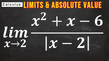 Limits and Absolute Value - Part 1