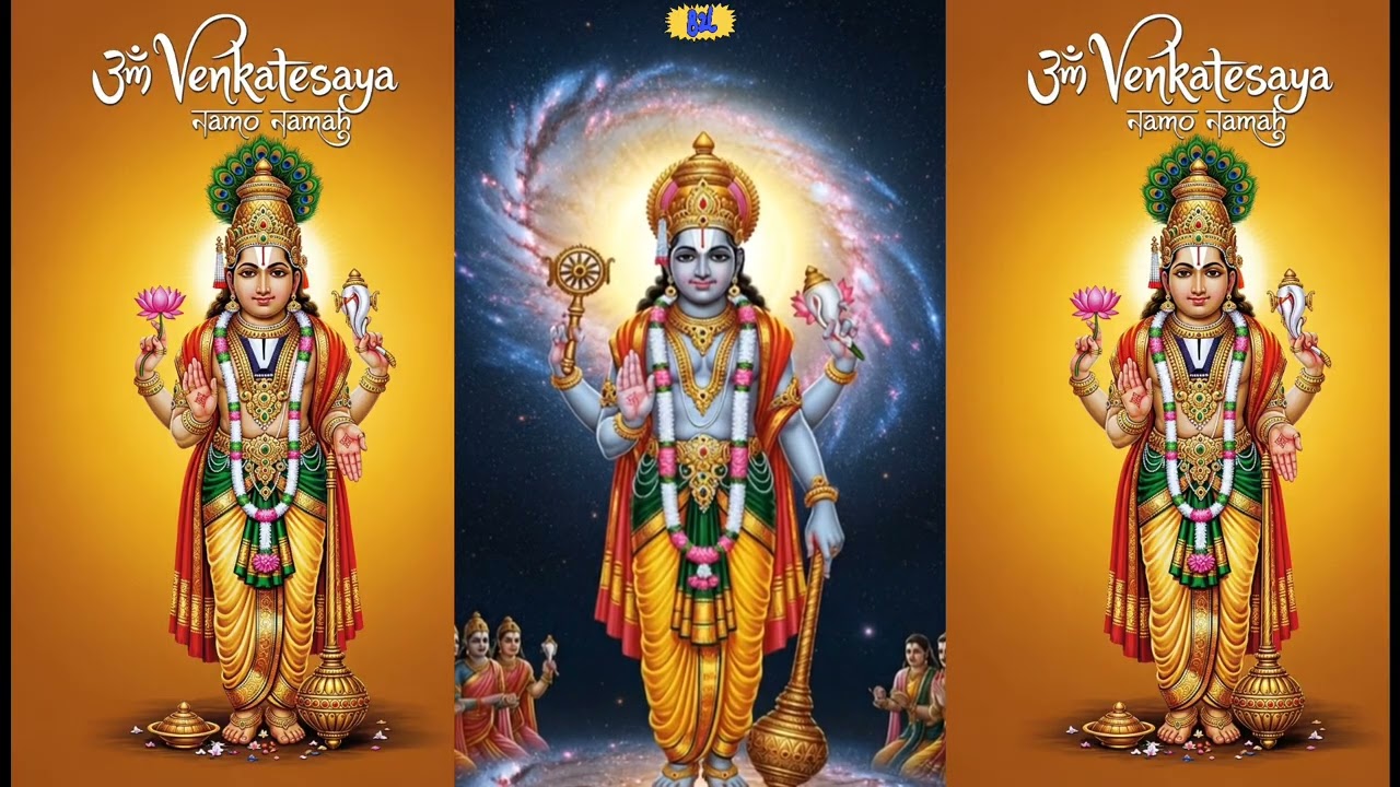 🕉️Om Venkatesaya Namo Namah Sharanam  song I 🌅 Shlogam Music for devotion and Prosperity 