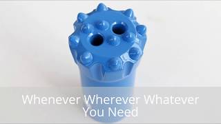 KKD.t38 102mm thread button drill bit