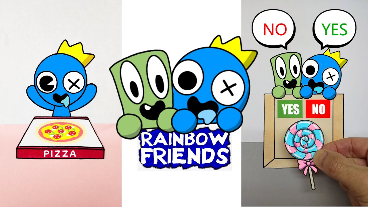 Rainbow Friends Blue by mark209a Sound Effect - Meme Button - Tuna