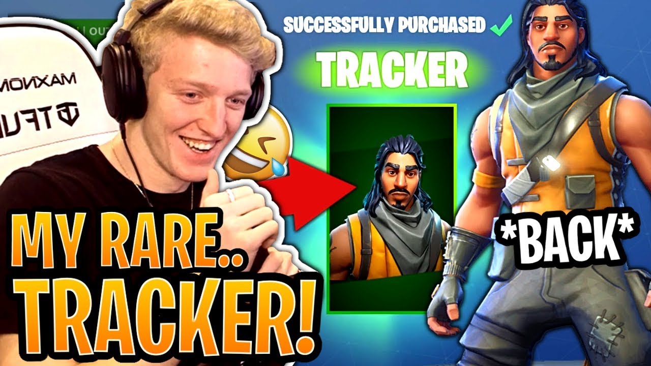 Tfue BUYS and Loves His *RARE* "Tracker" Skin! (SEASON 1 ...