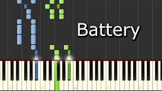 [Metallica - Battery] Piano Tutorial