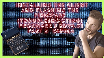 ✅ PROXMARK 3 RDV4.01-Installing the Client and Flashing the Firmware Part 2- HackIArte