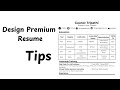 How to Create a Premium Resume for B.Tech Students | MNC Job Ready