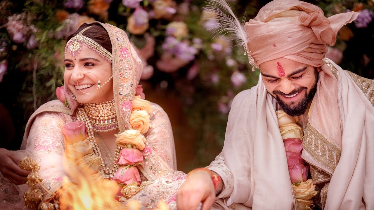 Virat Kohli Anushka Sharma Wedding/Marriage | विराट कोहली अनुष्का शर्माकी शादी - YouTube