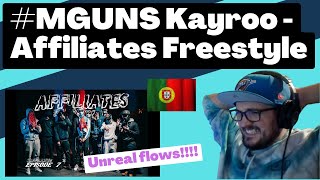 🇵🇹 #MGUNS Kayroo - Affiliates Freestyle [Reaction] | Some guy's opinion