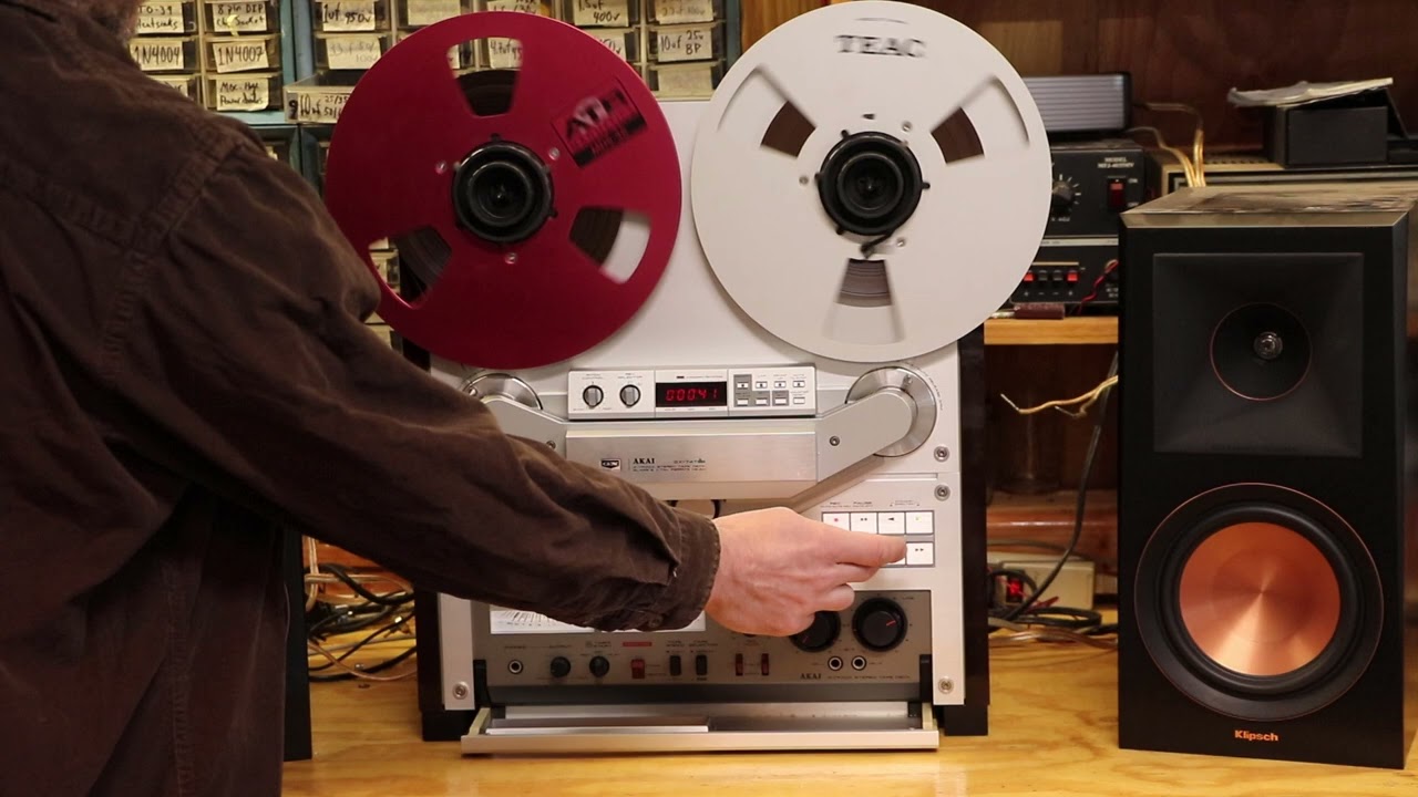 Akai GX-747 DBX Demo - YouTube