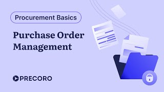 Purchase Order Management | The Basics screenshot 1