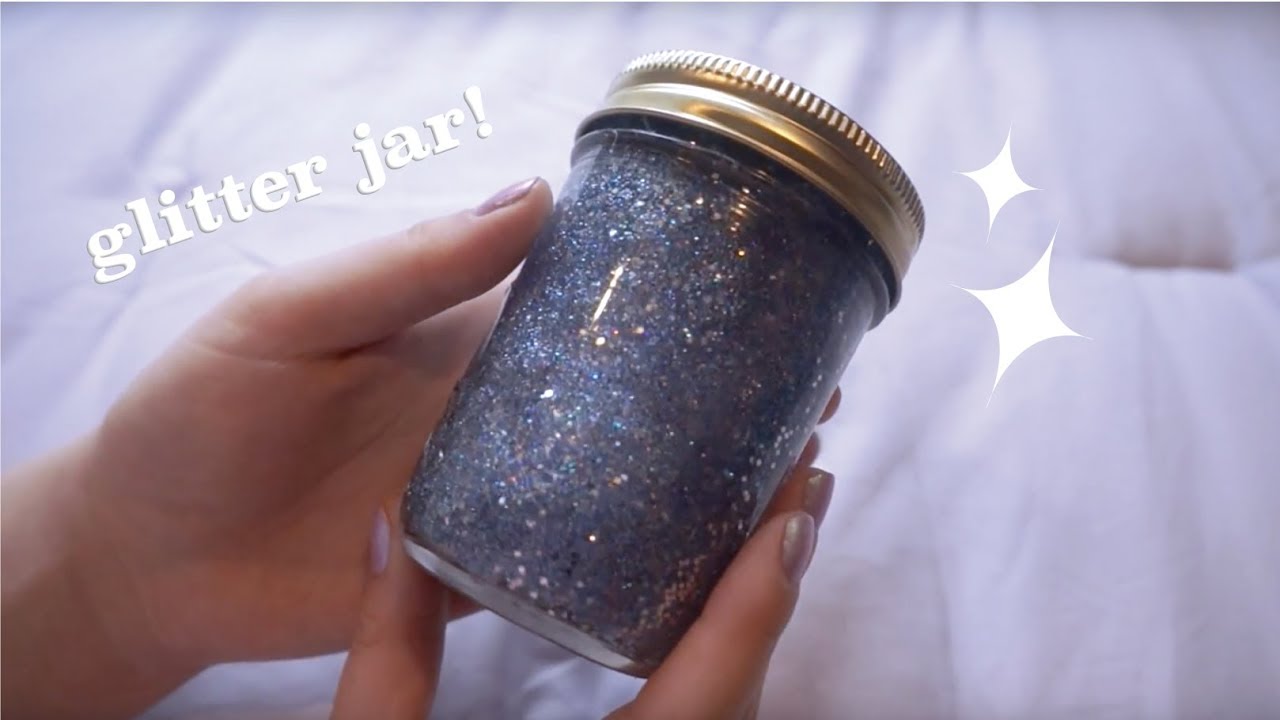 ASMR - Gender Dysphoria and Anxiety help...with a GLITTER JAR! ✨
