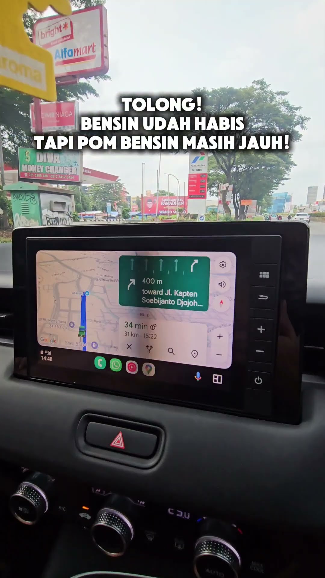 TOLONG! BENSIN UDAH HABIS TAPI POM BENSIN MASIH JAUH!