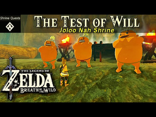 Test of Will Shrine Quest - Breath of the Wild Walkthrough and Guides