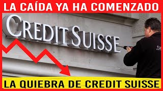 💥 La CAIDA en DESGRACIA del Banco CREDIT SUISSE l El Dinero HUYE de la BANCA SUIZA