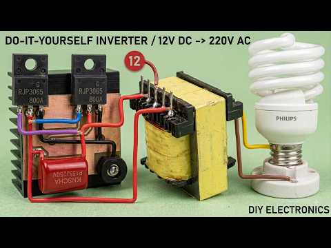 Thumbnail for How to make IGBT Based  inverter  | High Frequency Inverter   |  few components