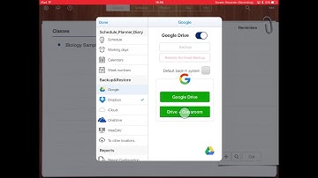 iDoceo & Google Integration