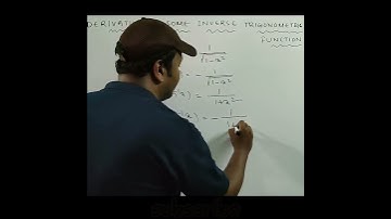 Derivative of Inverse Trigonometric Functions #shorts#viralshorts#youtubeshorts #shortvideo