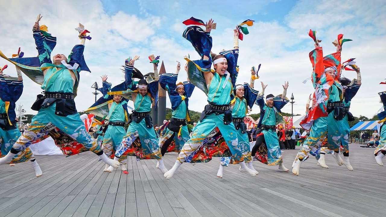 2025年 第27回YOSAKOIさせぼ祭り 大賞チーム 大牟田市の「宵あさ」2025