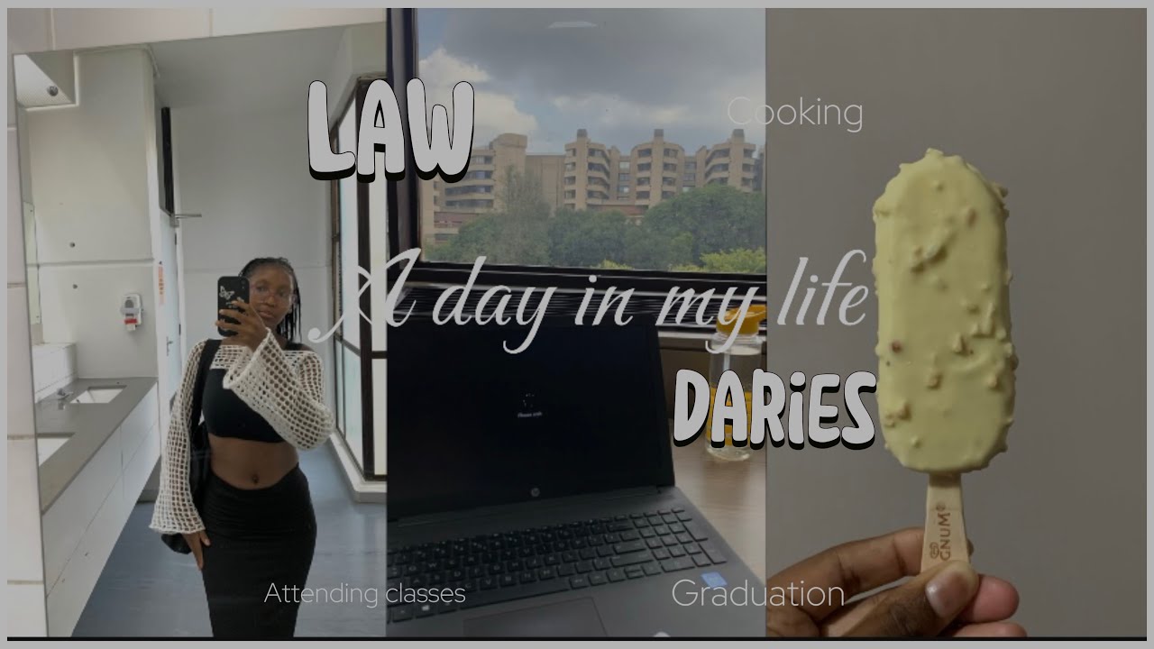 Law Daries | Day in the life of a third- year LLB student| SOUTH AFRICAN YOUTUBER