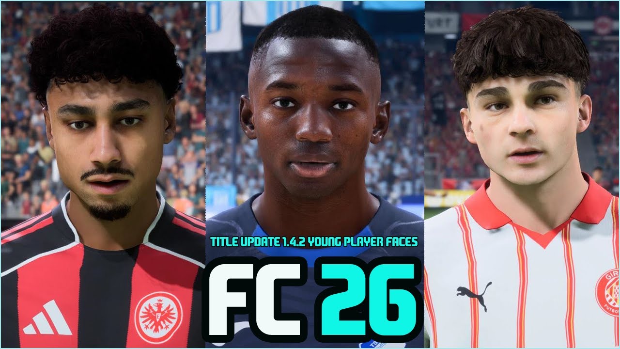 FC 26 | ALL NEW U-23 YOUNG PLAYER FACES 80+  POTENTIAL | TITLE UPDATE 1.4.2