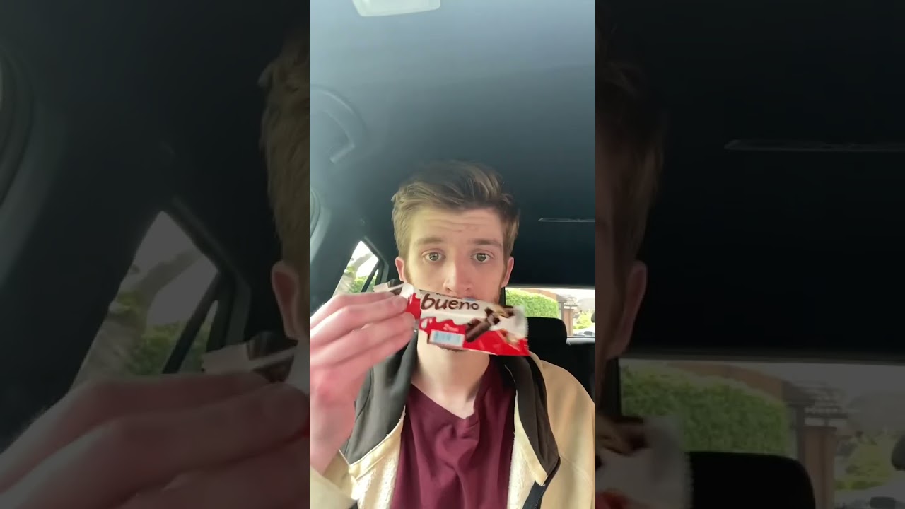 Пробую Kinder Bueno впервые…