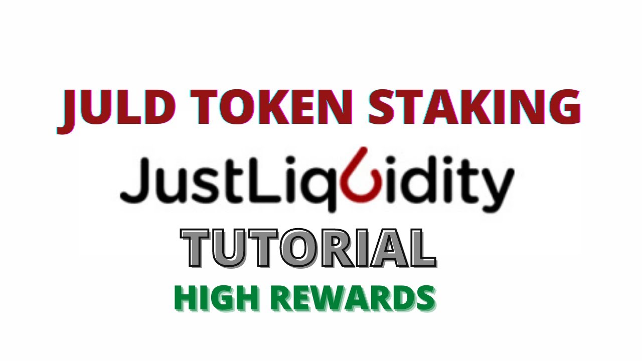 JULD TOKEN | STAKING | TUTORIAL | DAILY HIGH REWARDS | JUST LIQUIDITY | DON'T MISS