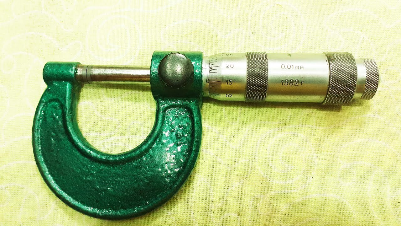 Ремонт реставрация настройка микрометра 0,25