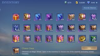 OPEN ALL MLBB CHESTS 2022