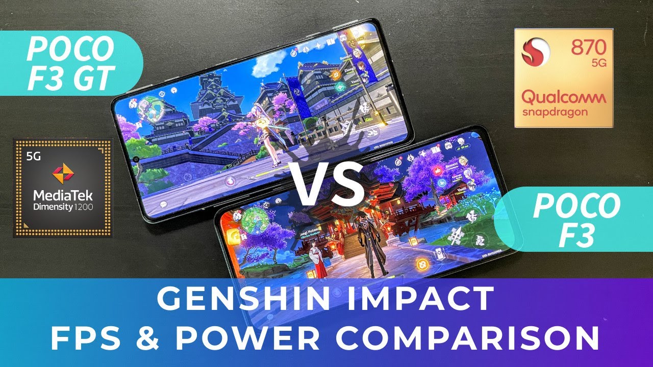 5G POCO F3 GT RAM12GB 無広告 位置偽装可能  ゲーミングス Is the F3 GT Better for Genshin Impact Gaming? Poco F3 vs Poco F3