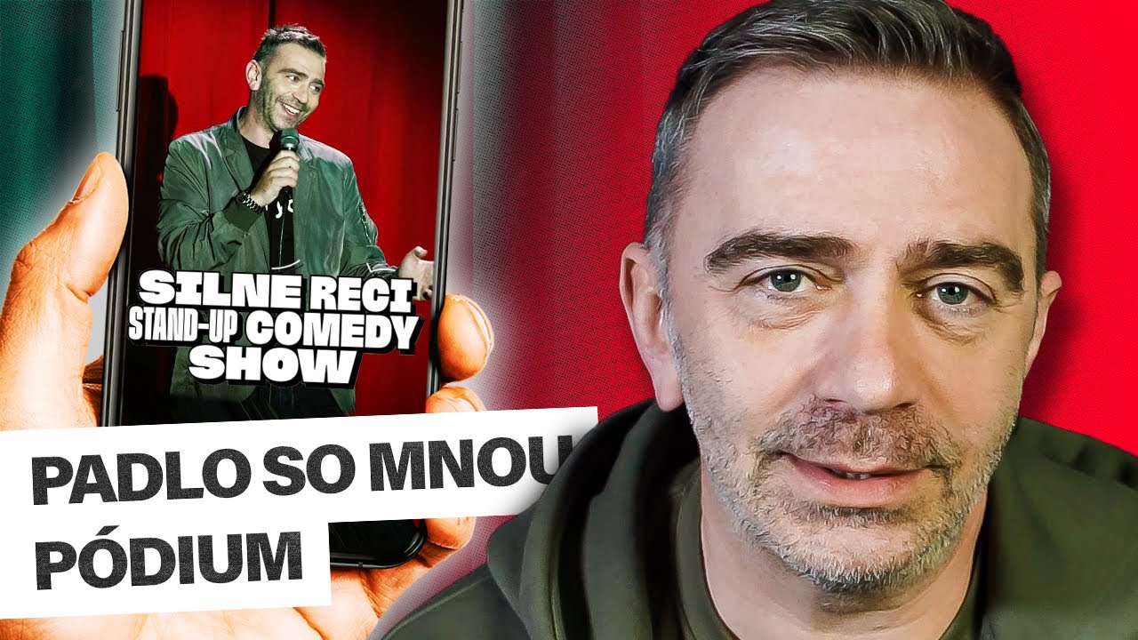 Ako sa z novinára TV Markízy stal úspešný komik zo Silných rečí | Michael Szatmary