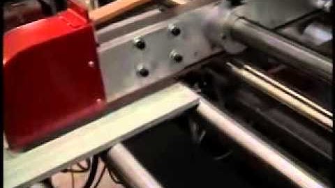 Example Countertop V Grooving on SLG-2-LB Star V Groover