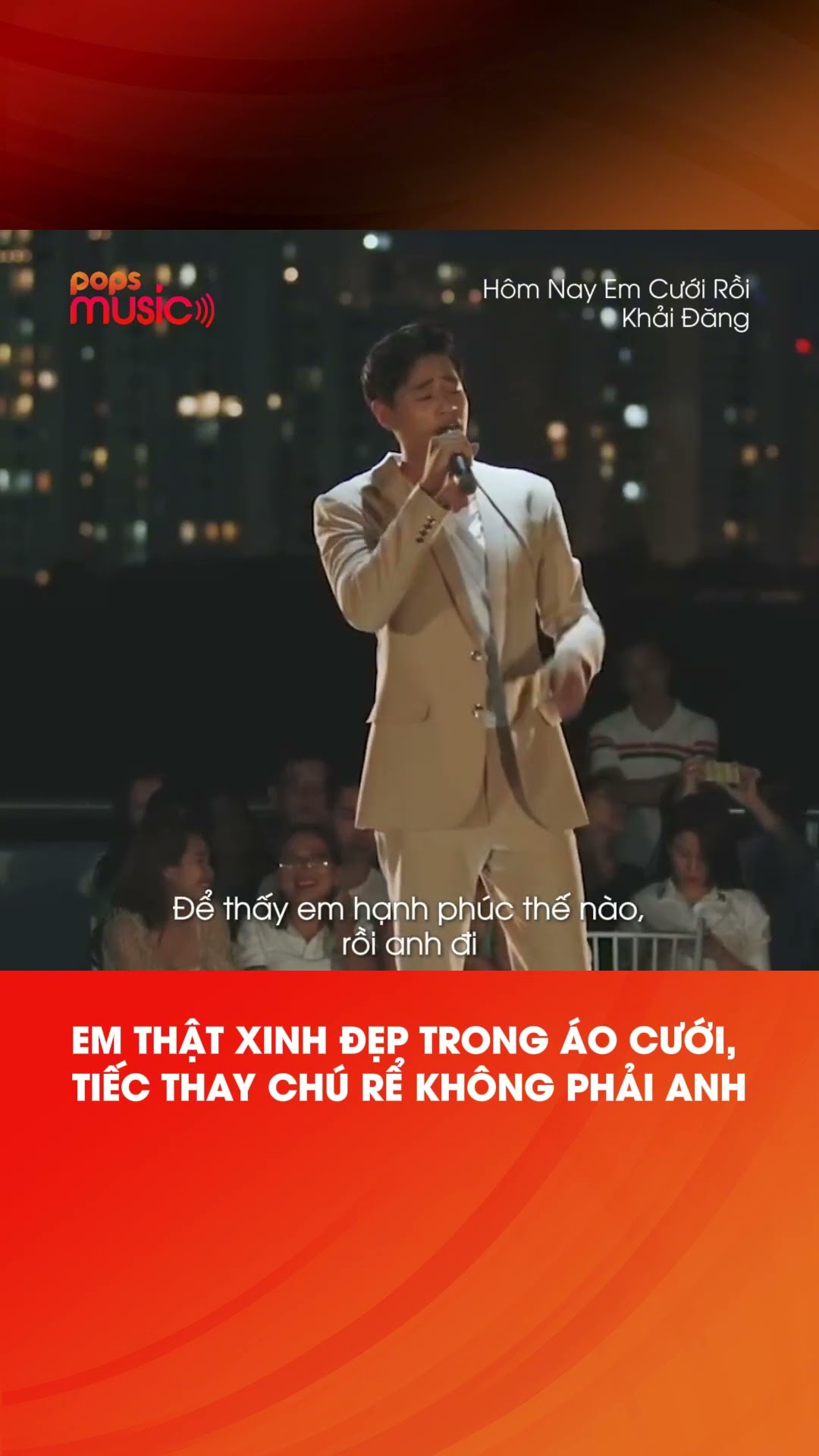 Em thật xinh đẹp trong áo cưới, tiếc thay chú rể không phải anh #HomNayEmCuoiRoi #KhaiDang