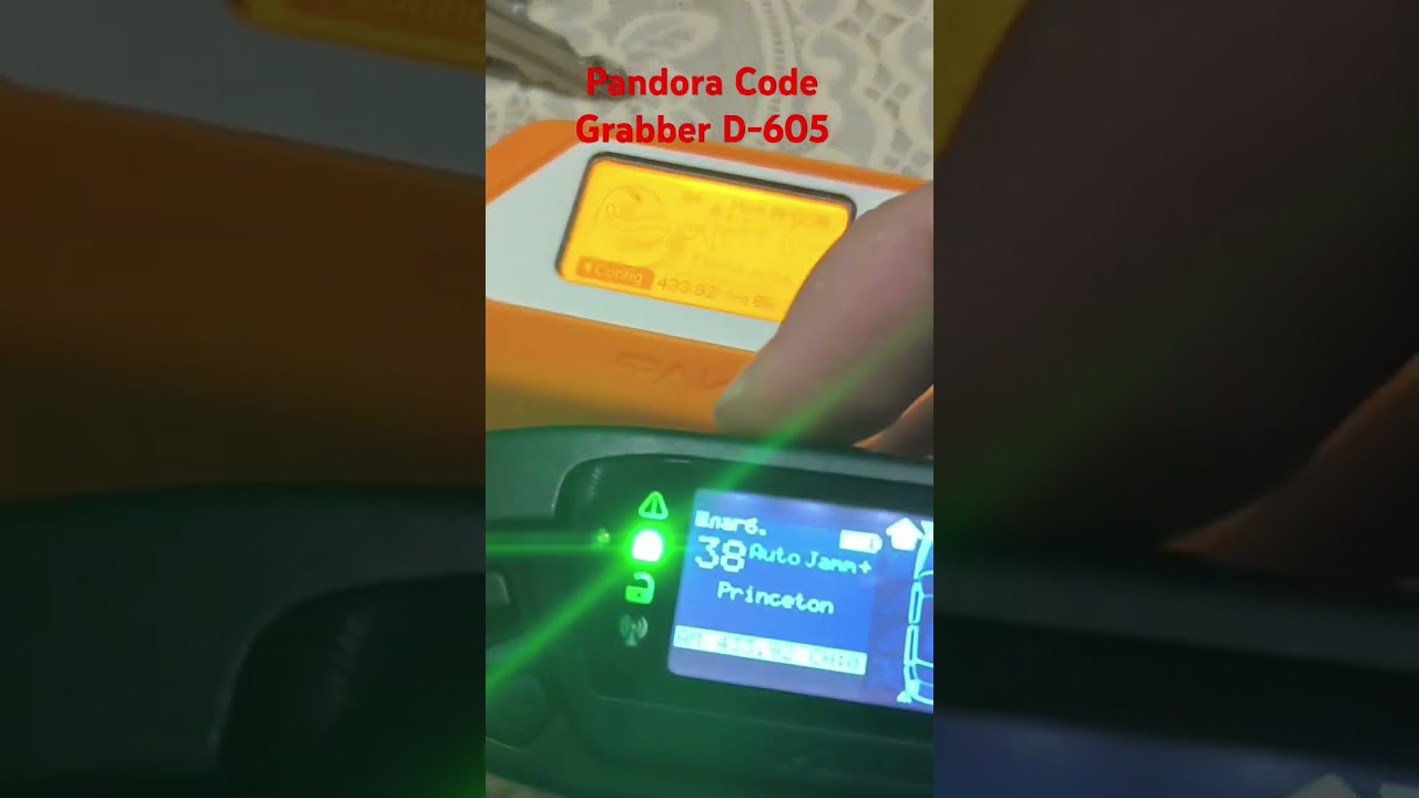 quick functionality test on a Code Grabber: capturing a Pager signal 