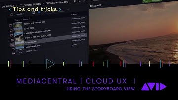 MediaCentral | Cloud UX — Using the Storyboard View