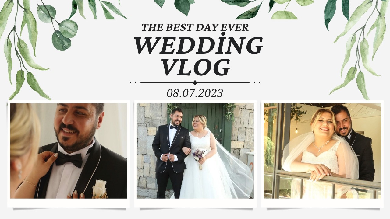 Eşimle 2 Yıl Önce Böyle Evlenmişiz! | Düğün Vlogumuzu Yorumladık 🎥❤️ Evlilik Yıldönümü Vlog 💍#düğün