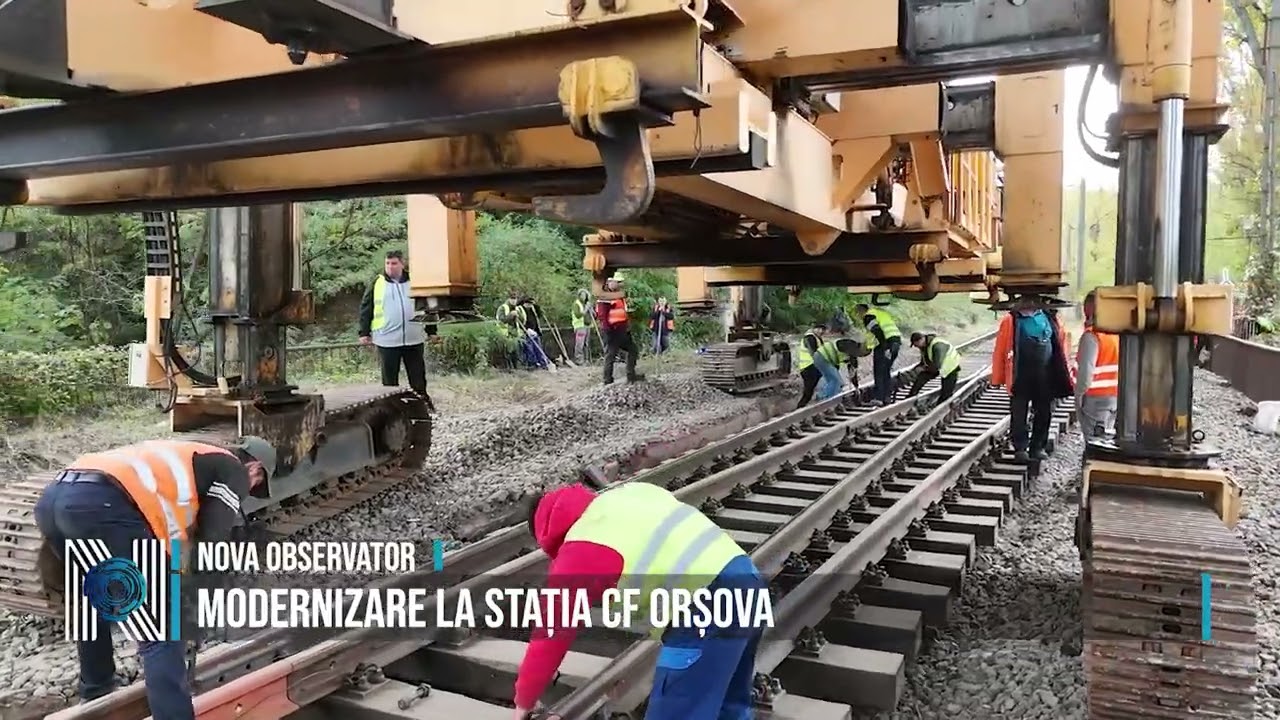 Modernizare la stația CF Orșova