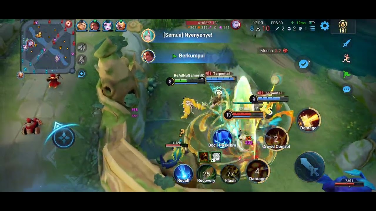 Akibat maksa pakai Angela 