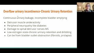 Grand Rounds: Management of Urinary Incontinence in Women