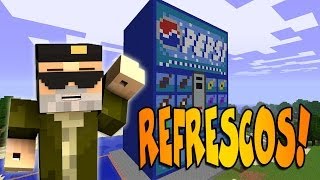 REFRESCOS!! | VENDING MACHINE - MINECRAFT MOD