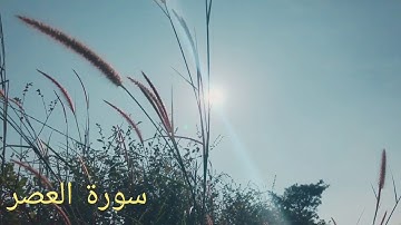 sourat 3asr   سورة العصر