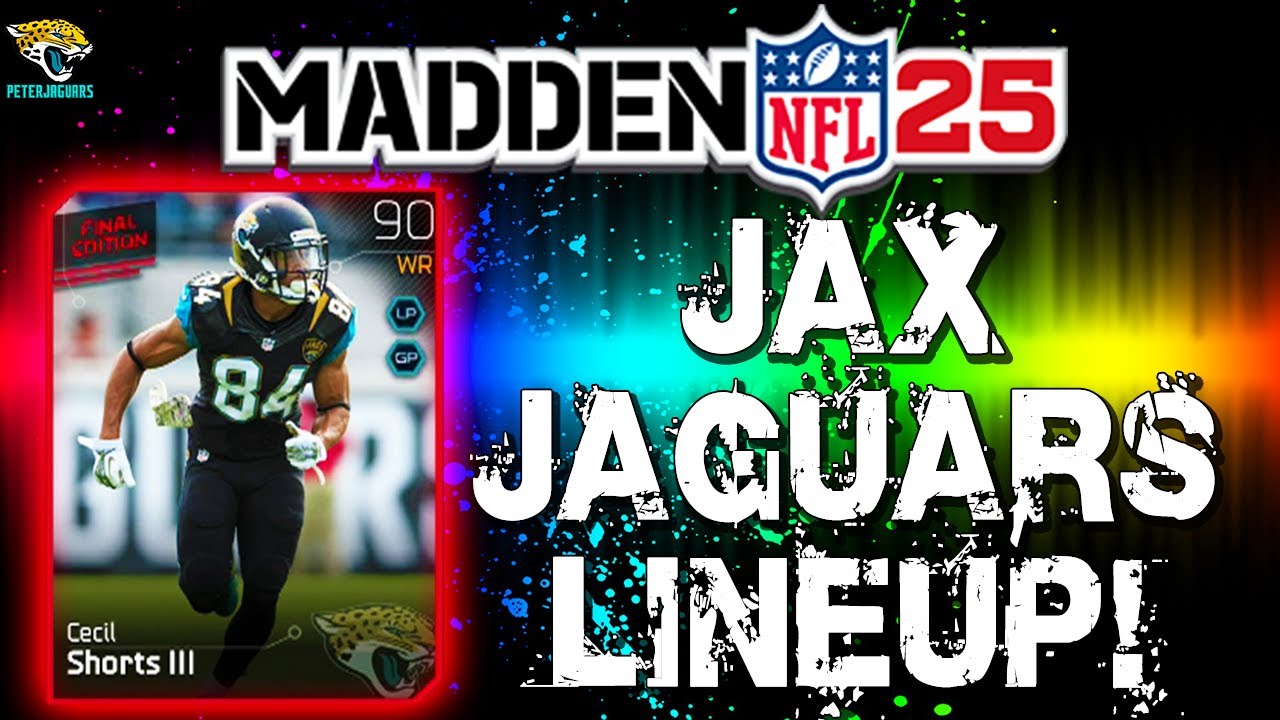 MUT 25 - All-Time Jacksonville Jaguars Lineup! - Madden 25 Ultimate Team - MUT Lineup Update