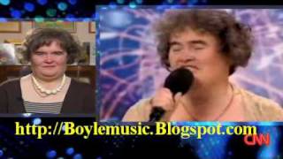 CNN Larry Kings Interviews Susan Boyle