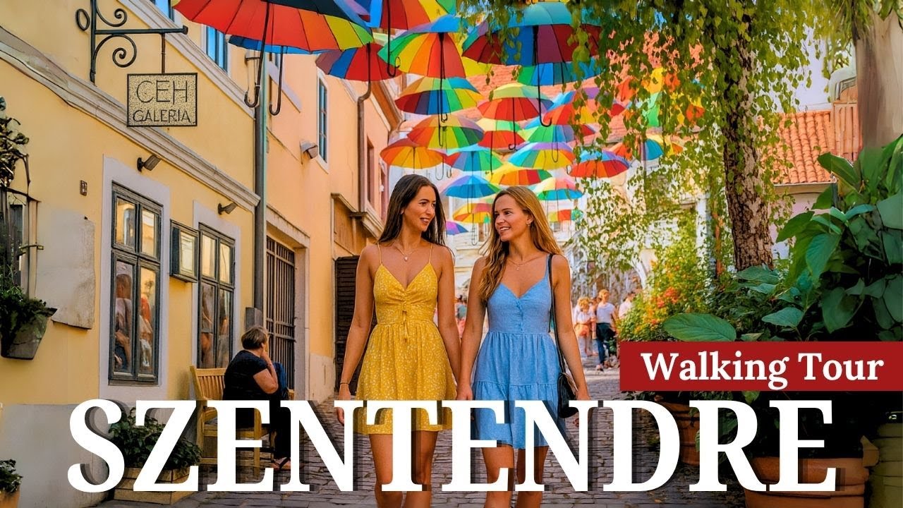 Hungary’s Hidden Gem | Exploring the Most Colourful Town Near Budapest 🌸🇭🇺✨